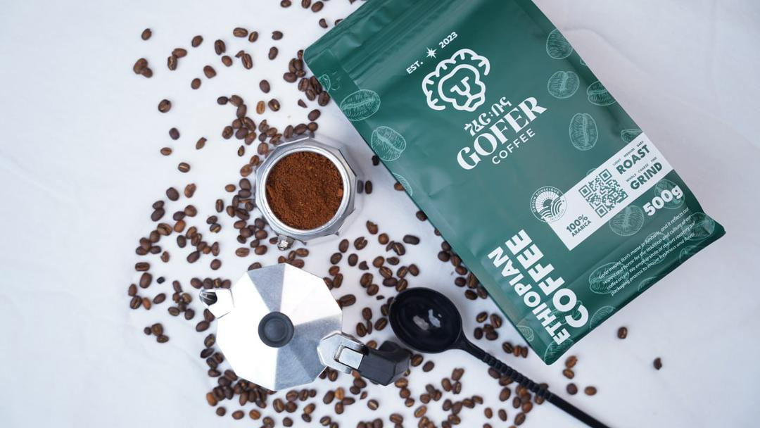 Gofer Coffee beans